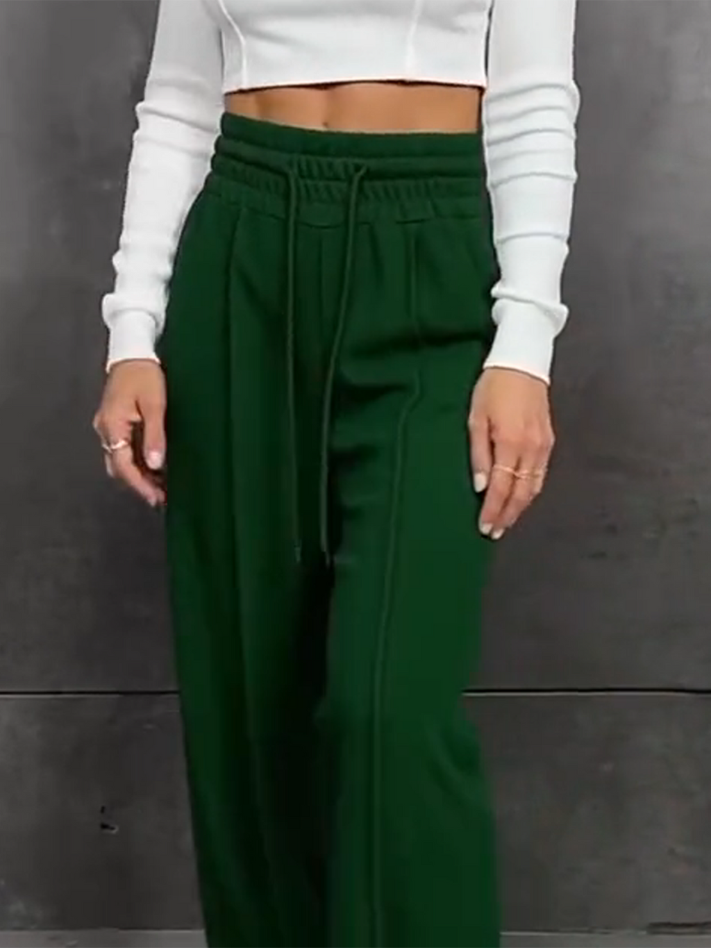 Trish | Loose Pants with Wide Legs