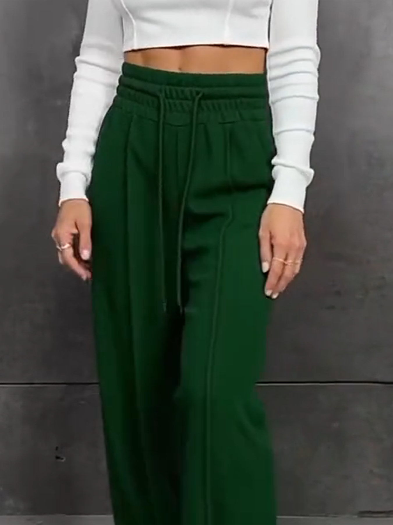 Trish | Loose Pants with Wide Legs