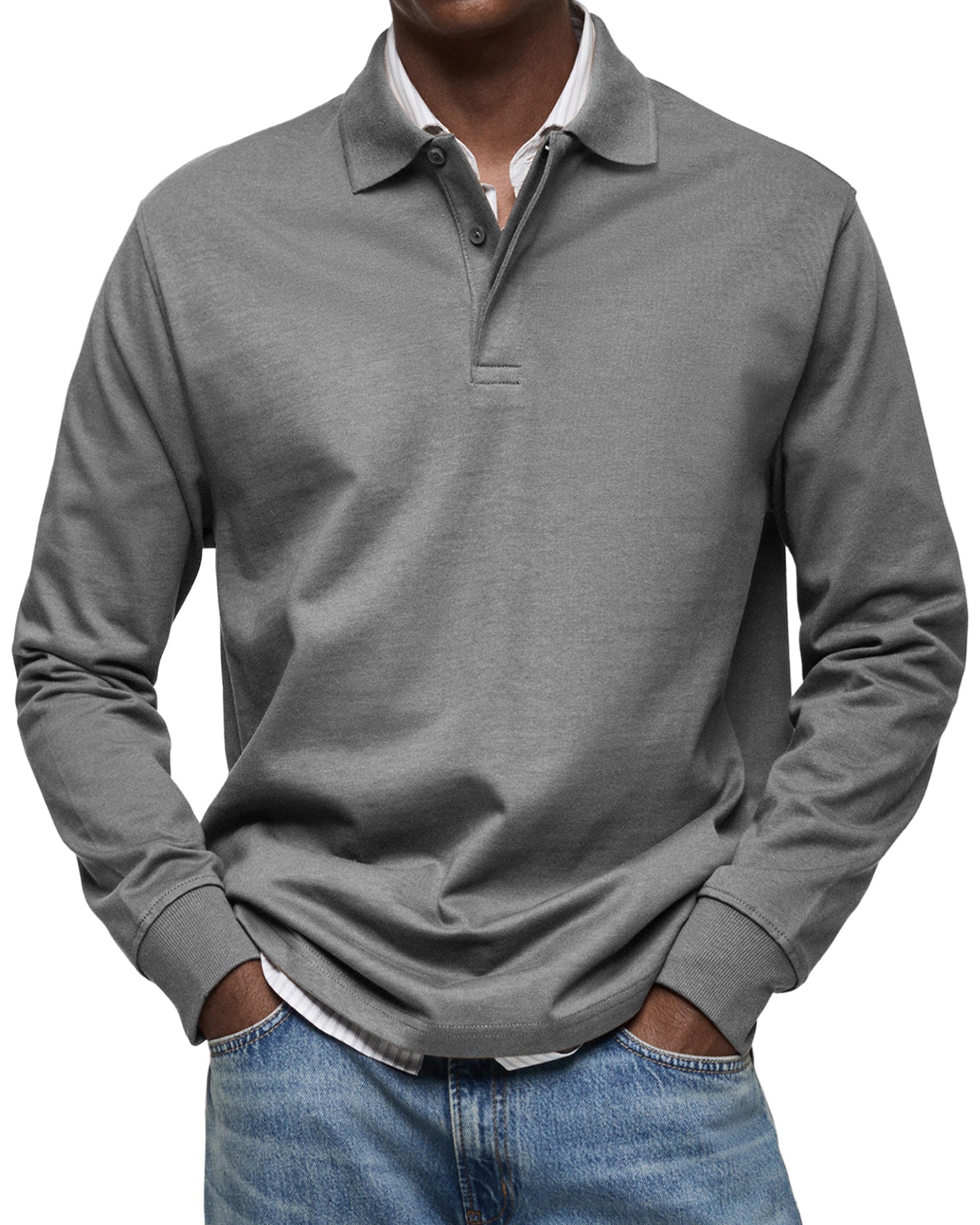 Conrad | LUXURIOUS LONG-SLEEVED POLO SHIRT