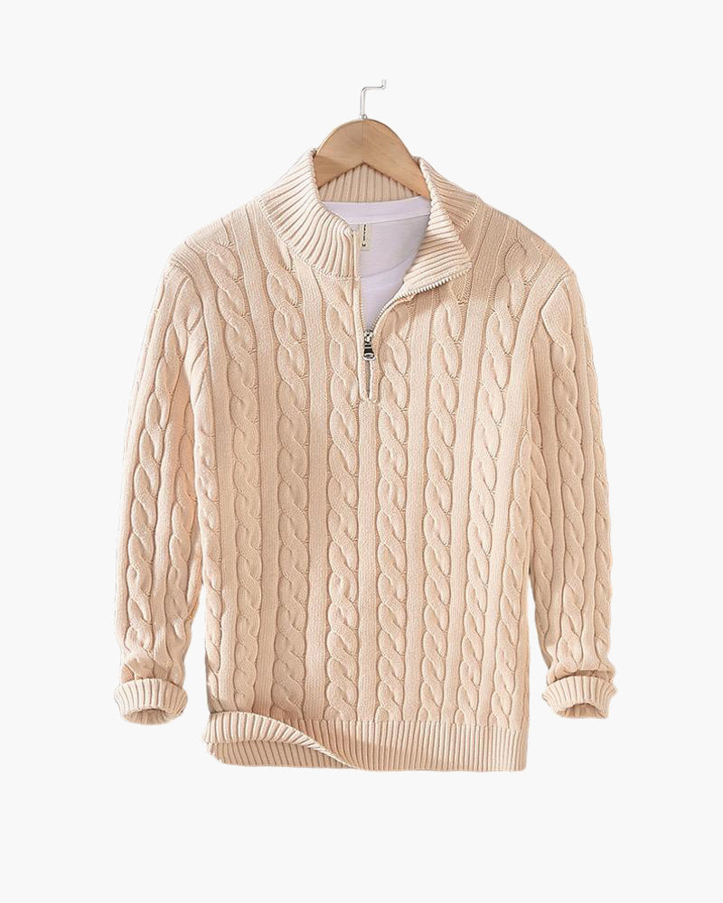 Peter | Cable Knit Sweater