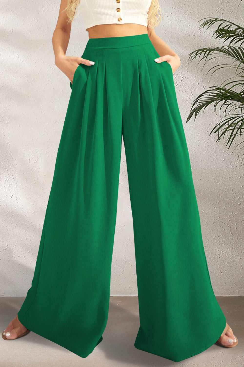 ZY | Wide Pants with High Waist