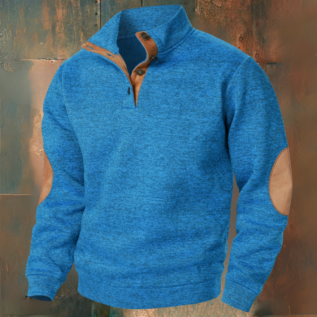 René | Sweater with Suede Details