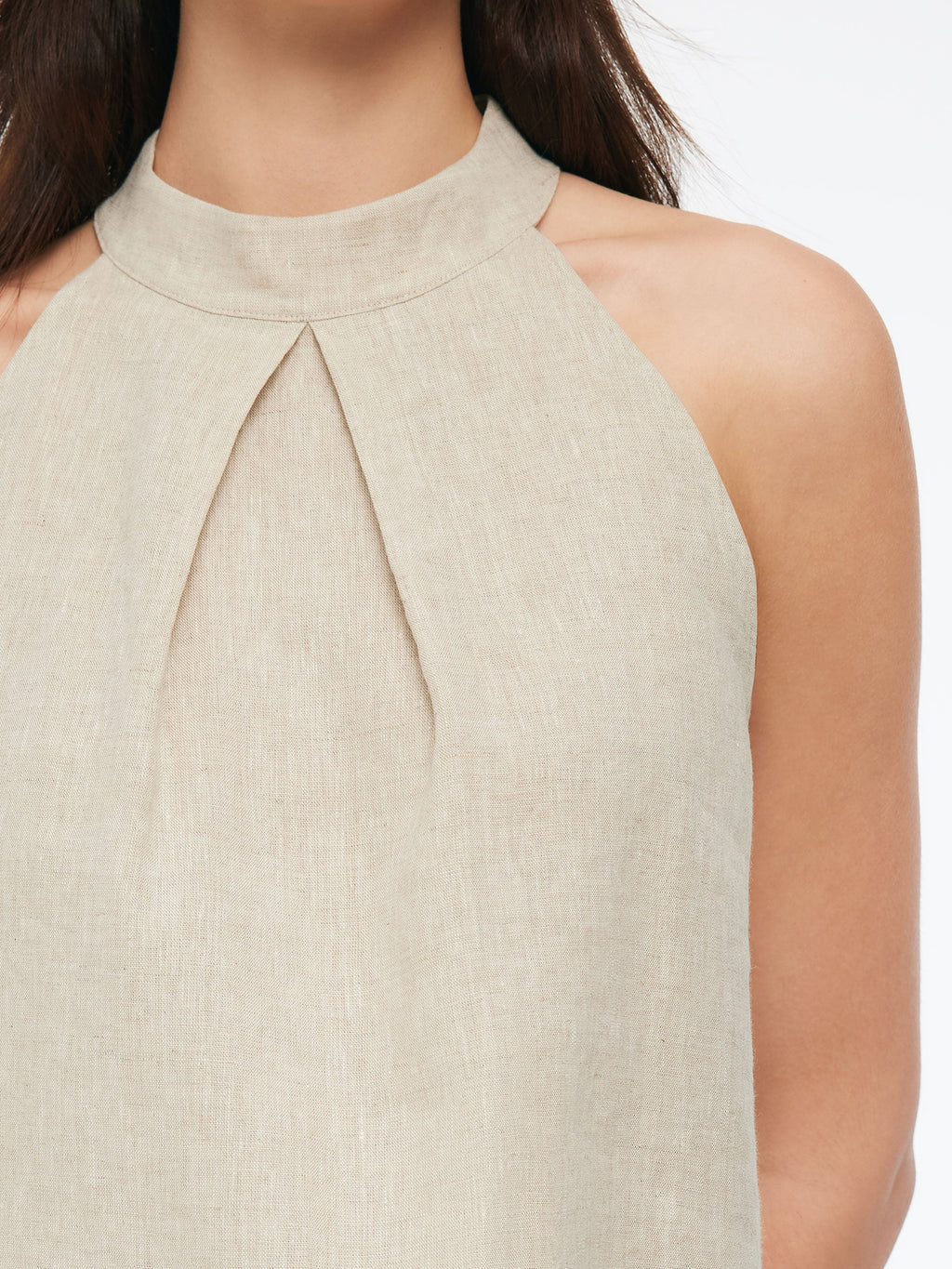 100% Linen Women's Halter Top