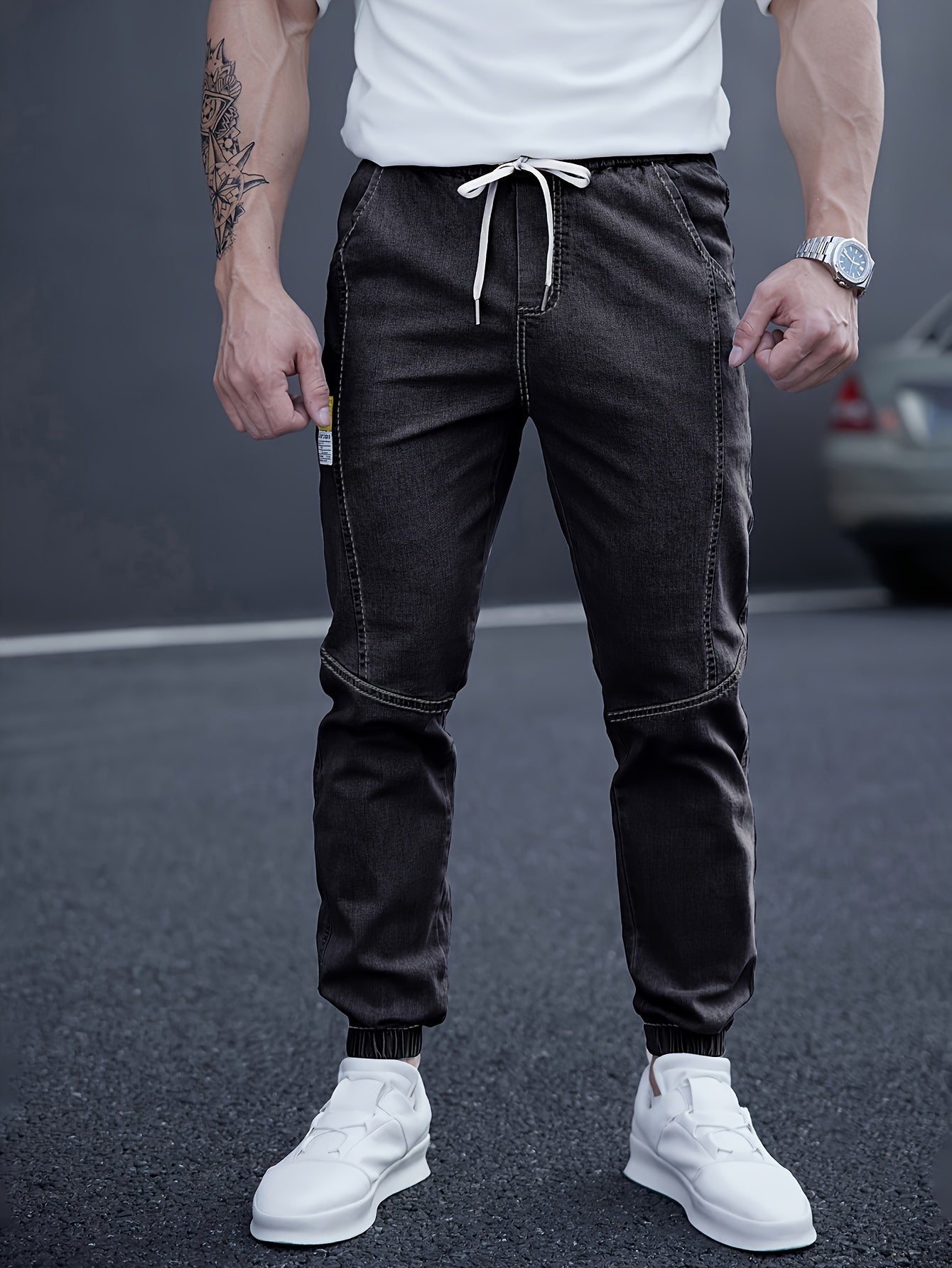 Trent Cargo Pants with Side Pockets