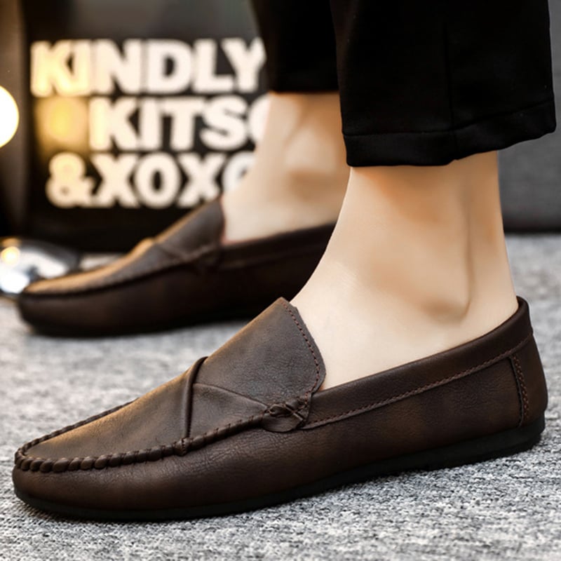 Olioris | Men’s Trendy British Casual Leather Shoes