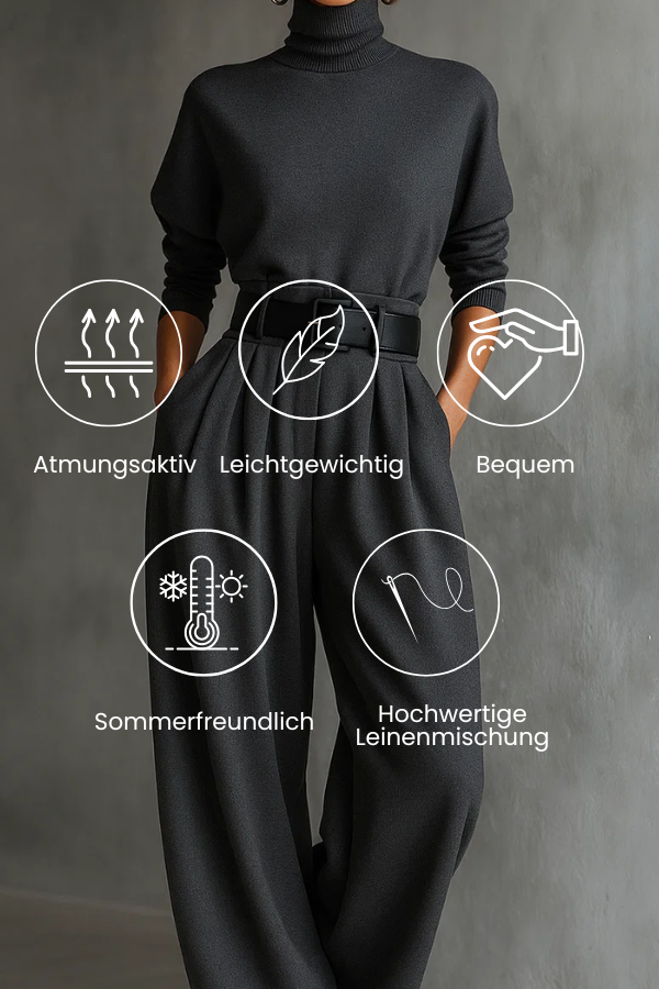 Melian | Jumpsuit with Turtleneck