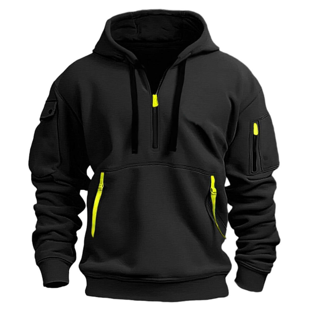 Ludomir – Long Sleeve Hoodie with Multiple Pockets