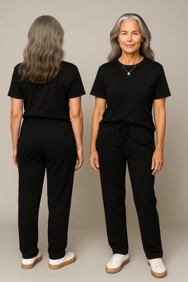 Kari | Short Sleeves & Pants Two-Piece Set