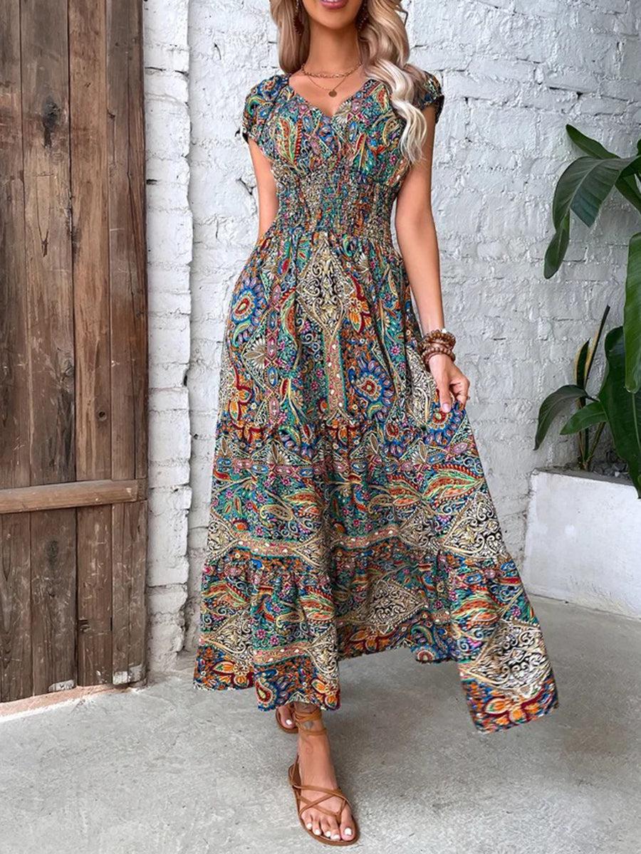 Colorful Maxi Dress