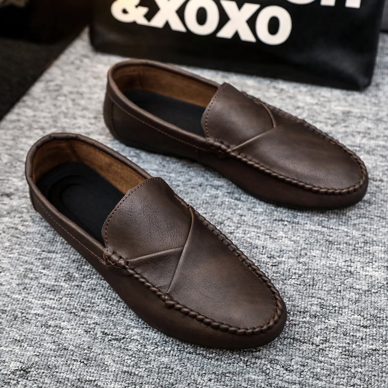 Olioris | Men’s Trendy British Casual Leather Shoes