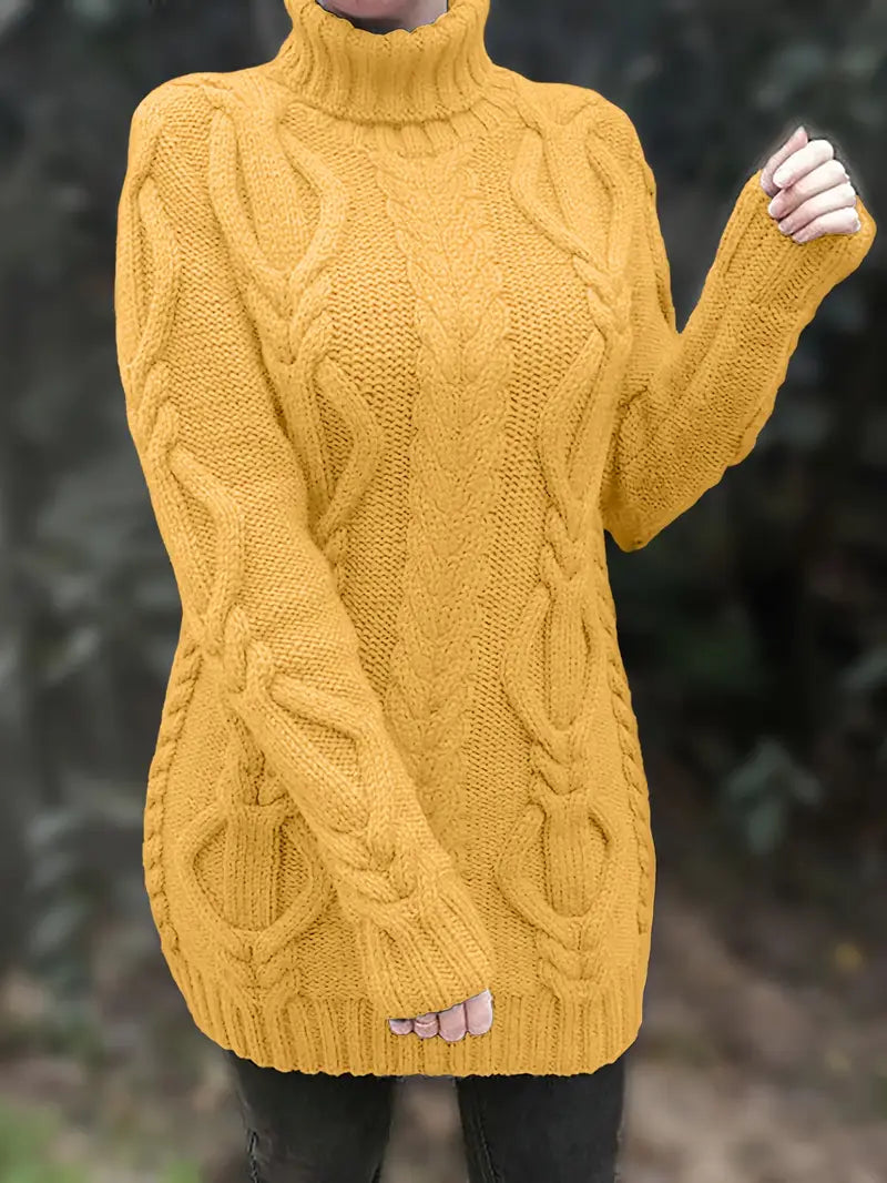 Narda Women's Turtleneck Dress