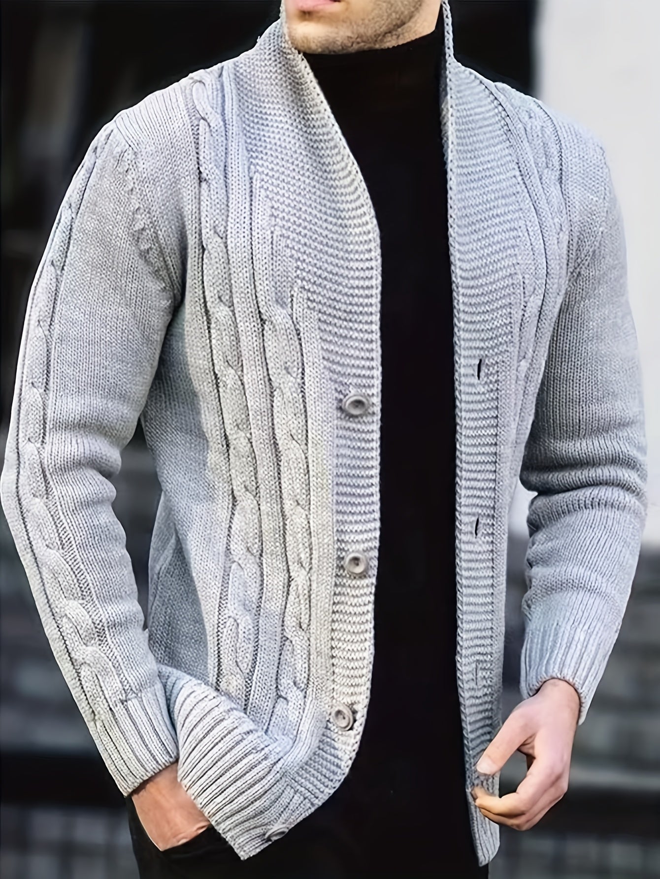Léonard | Knitted Knopf Cardigan