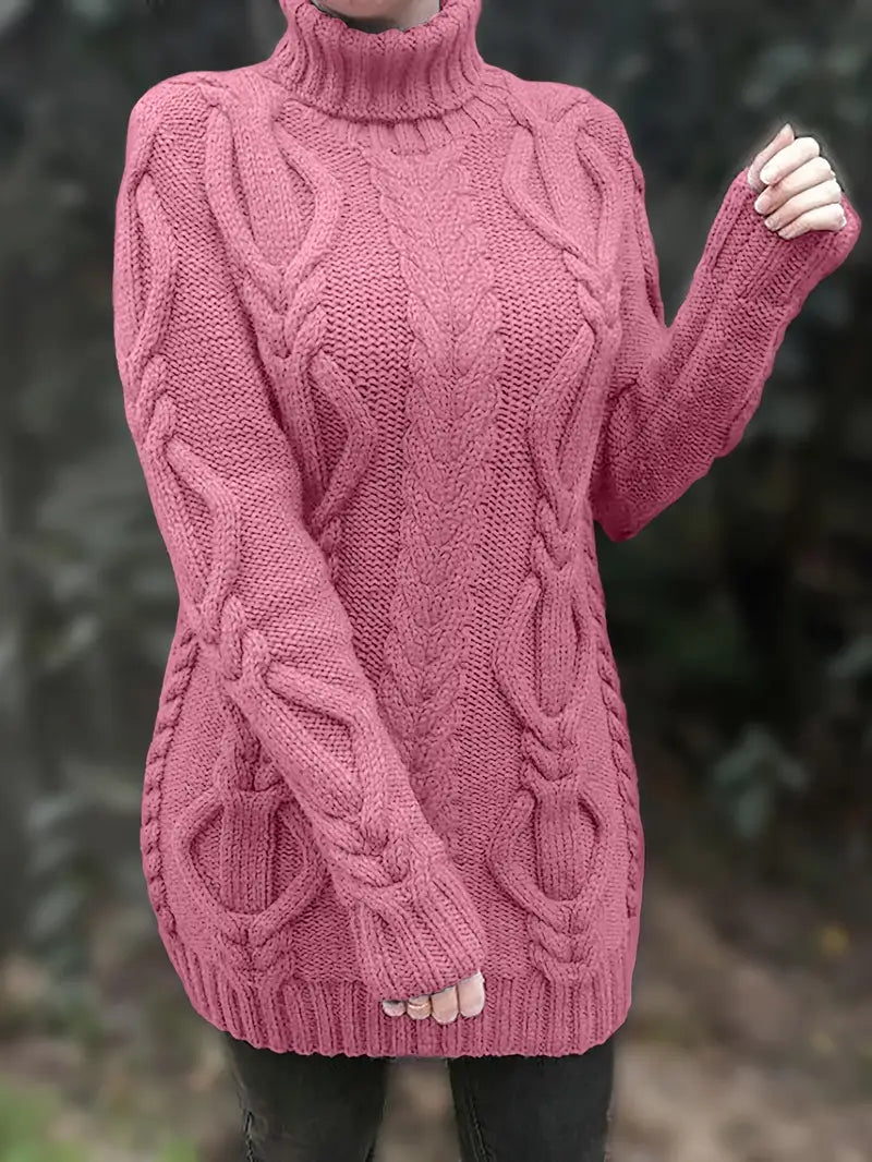 Narda Women's Turtleneck Dress