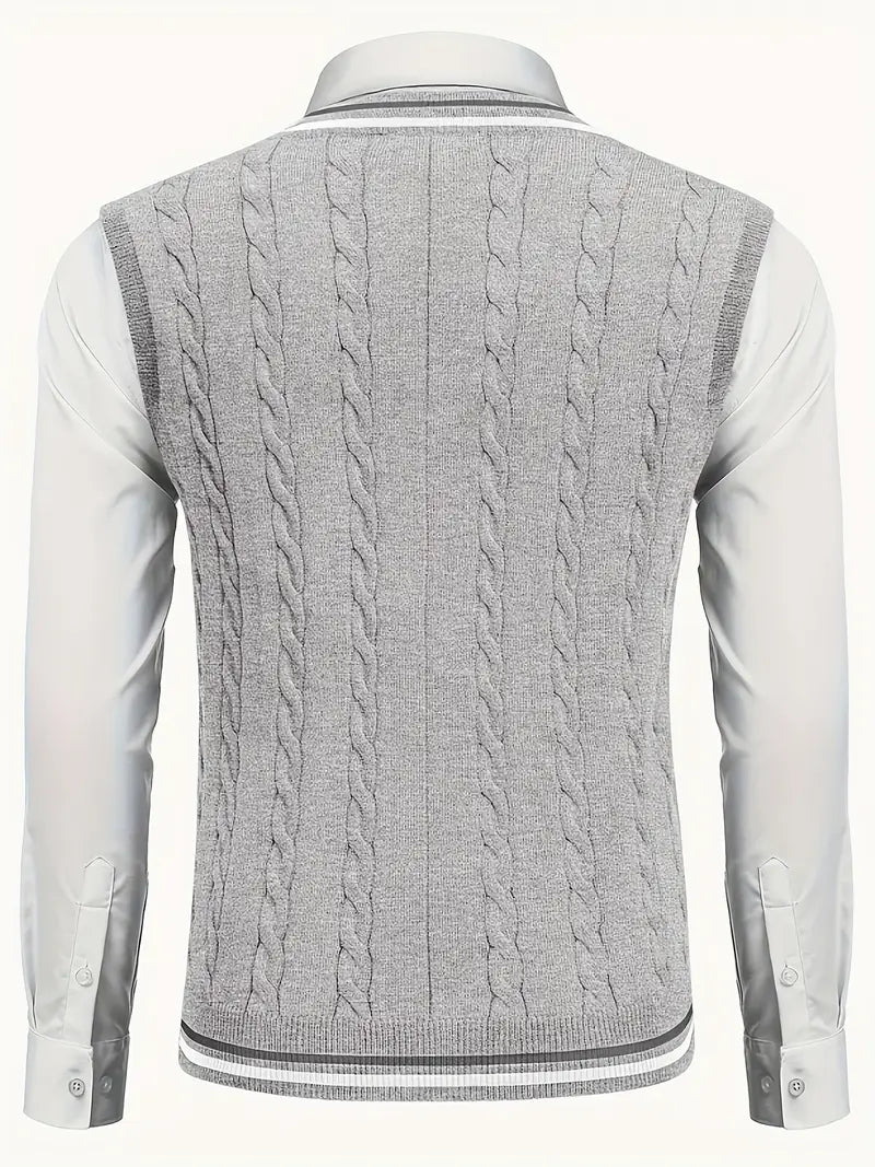 Duane | Sleeveless Knit Sweater