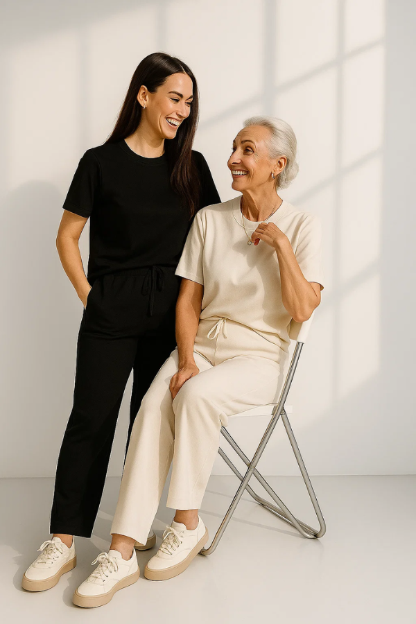 Kari | Short Sleeves & Pants Two-Piece Set