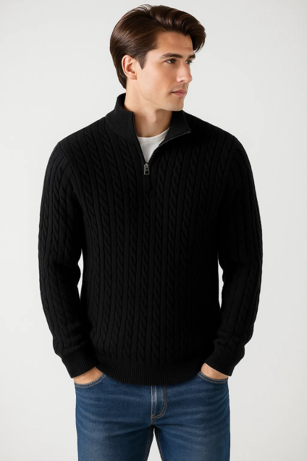Peter | Cable Knit Sweater