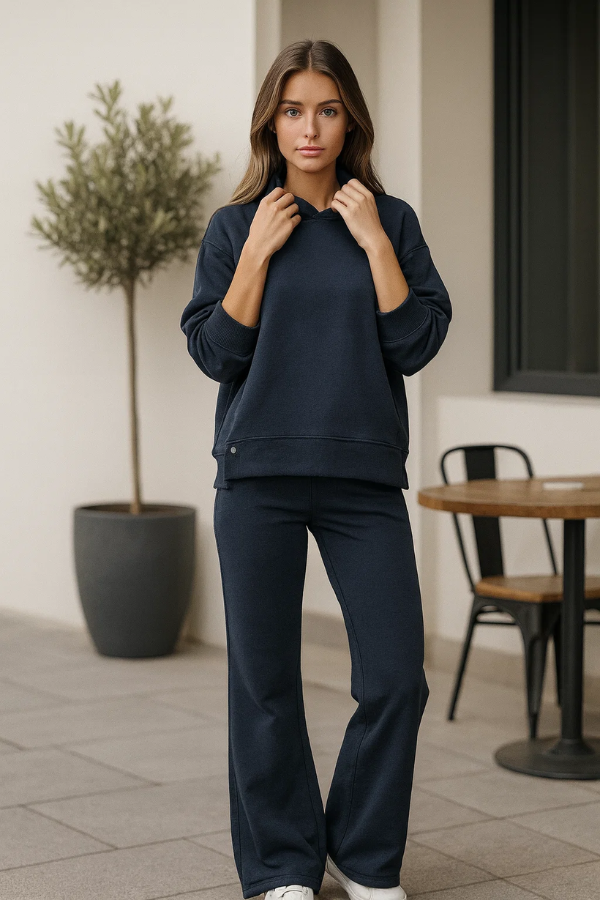 Fely | Leisure Hoodie and Jogging Pants Set