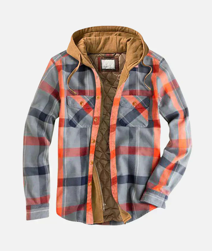 RICHARD Checked Patchwork Jacket