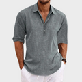Eberhard – Casual Long Sleeve Shirt Made of Cotton and Linen