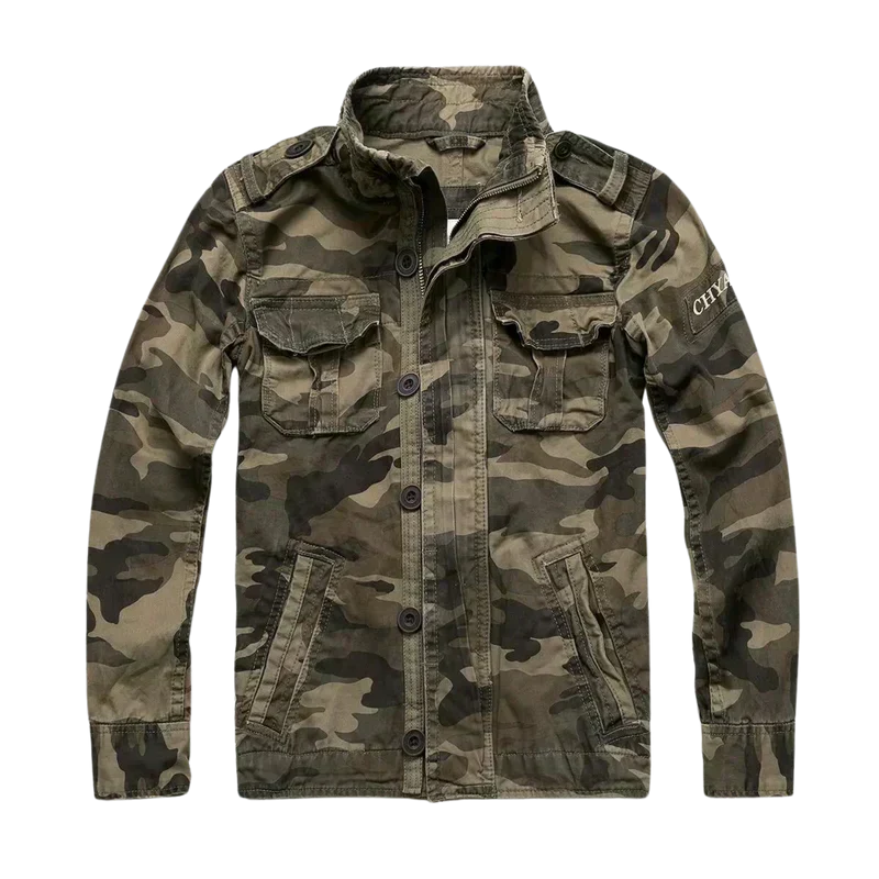 Sullivan Retro Denim Jacket – Casual Men's Jeans Jacket in Vintage Style