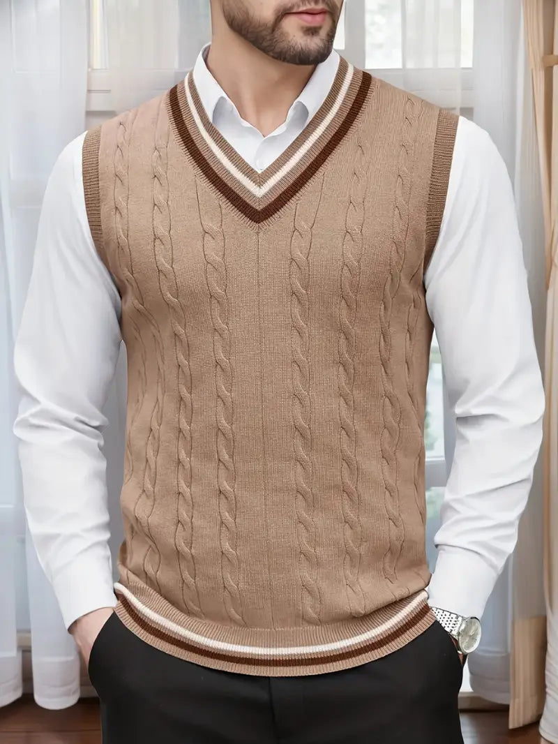 Duane | Sleeveless Knit Sweater