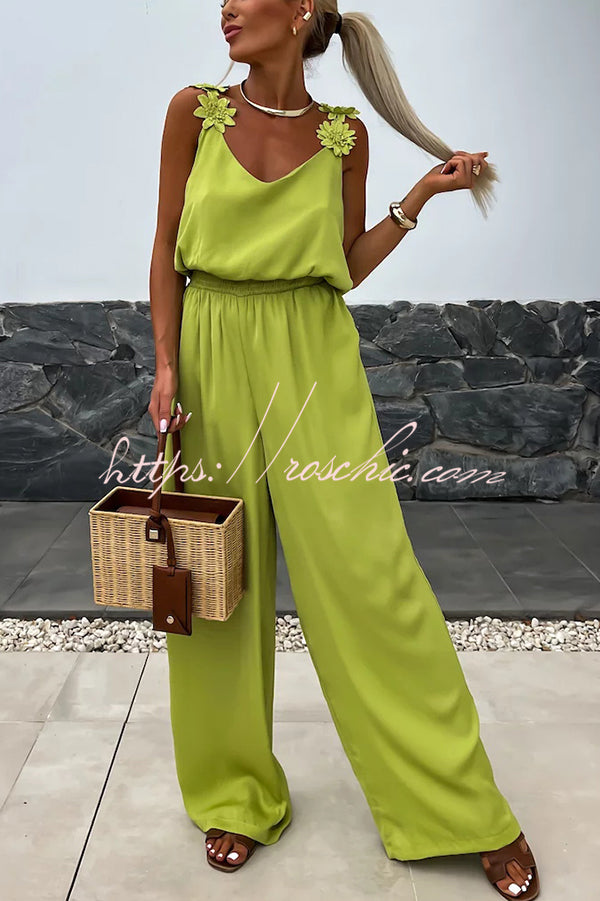 Cosima | Casual Overall with Embroidery