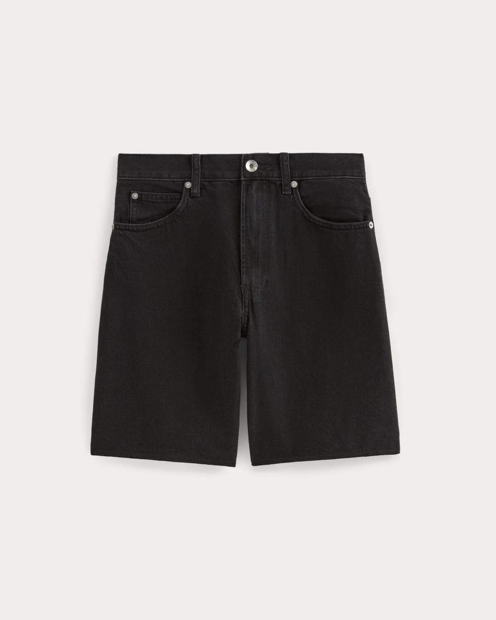OG Baggy Jean Short Pants | Black Prane