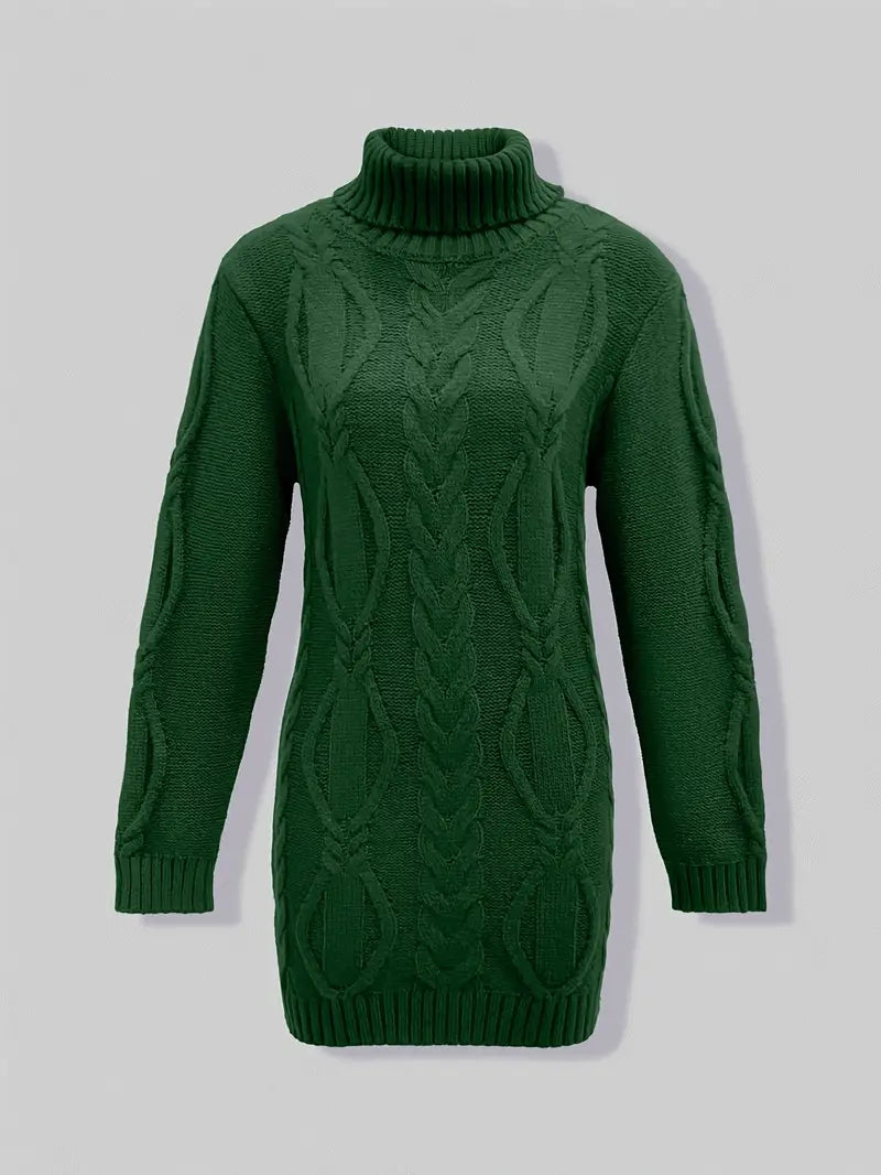 Narda Women's Turtleneck Dress
