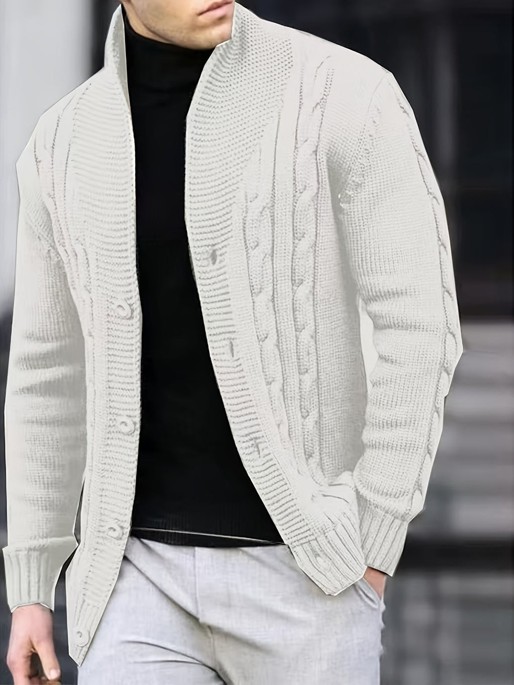 Léonard | Knitted Knopf Cardigan