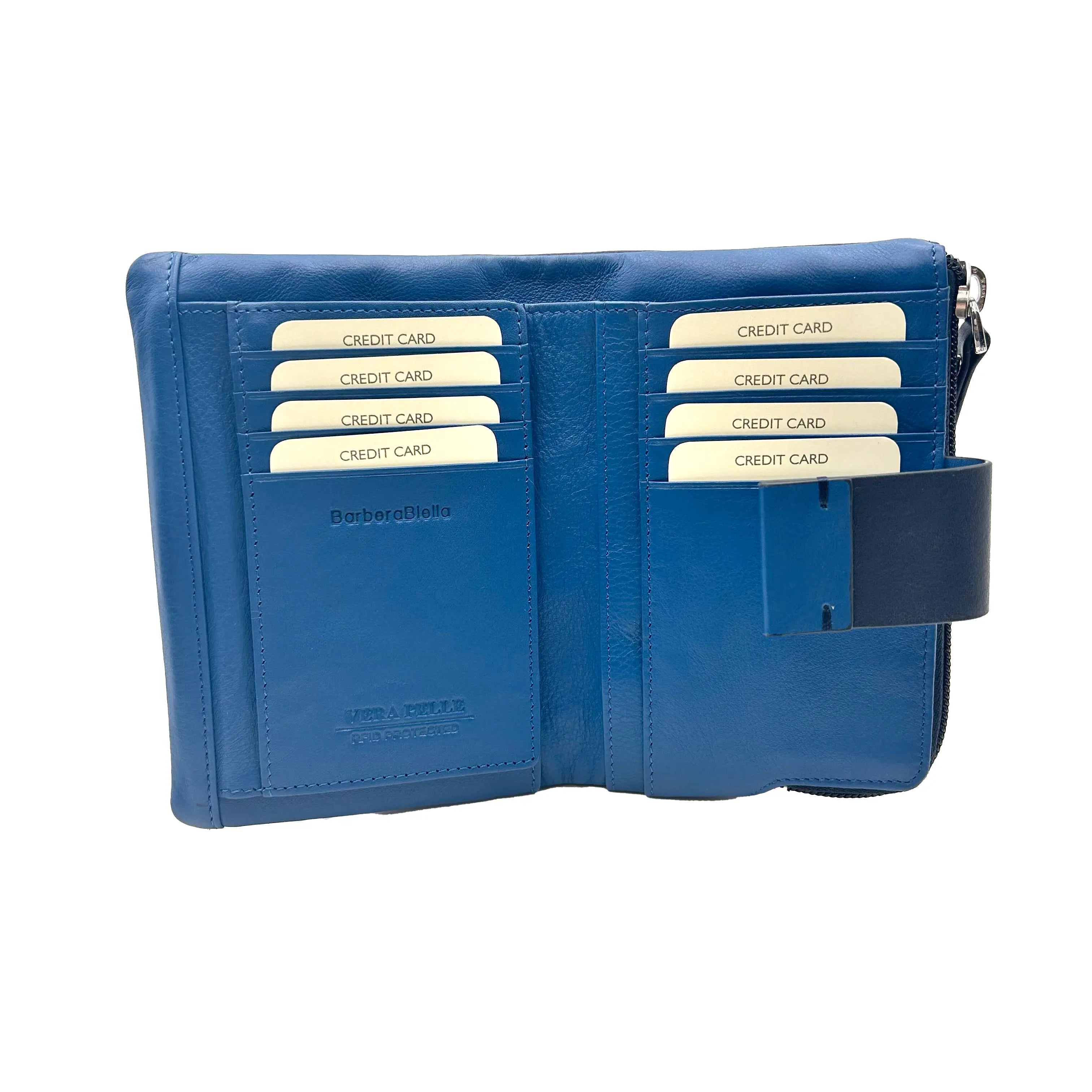 6046 Women's Wallet Blue/Reef
