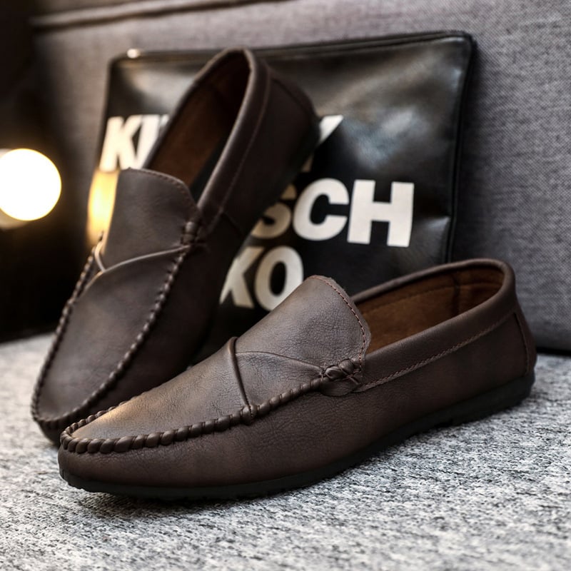 Olioris | Men’s Trendy British Casual Leather Shoes