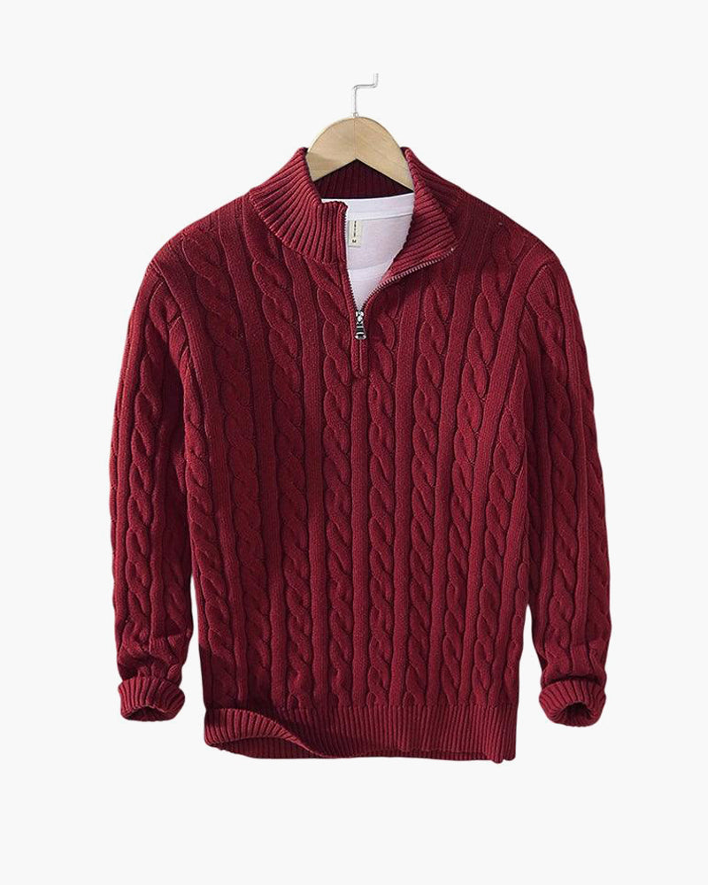 Peter | Cable Knit Sweater
