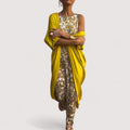 Women’s Dress Set – With Vest, Elegant & Modern