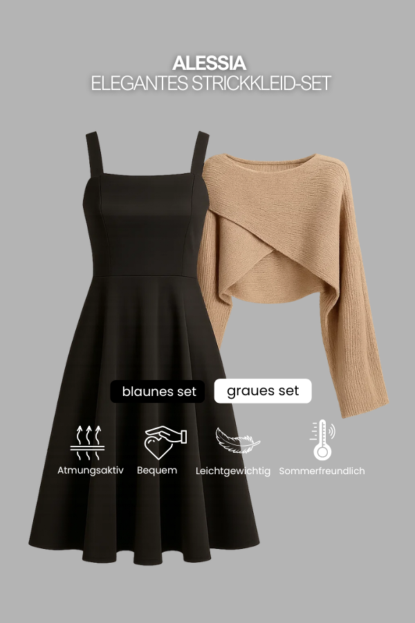 Alessia | Elegant Knit Dress Set
