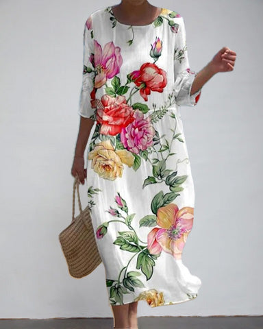 Miranda | Elegant Floral Dress