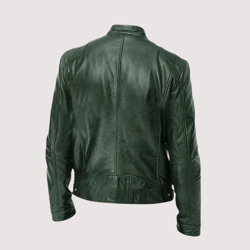 Men's Leather Jacket – Elegant, Casual & High Quality
