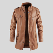 Hendrix | Leather Coat