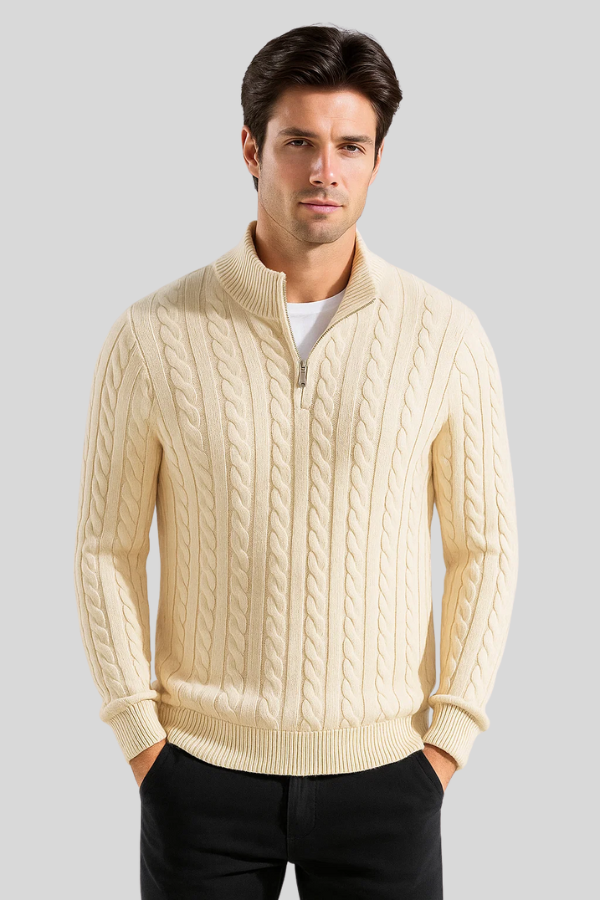 Peter | Cable Knit Sweater