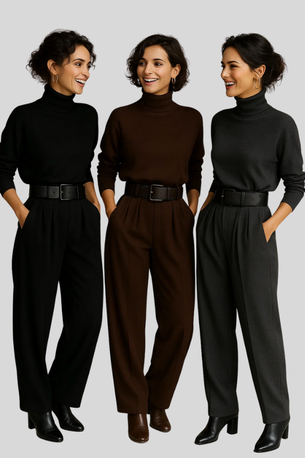 Melian | Jumpsuit with Turtleneck