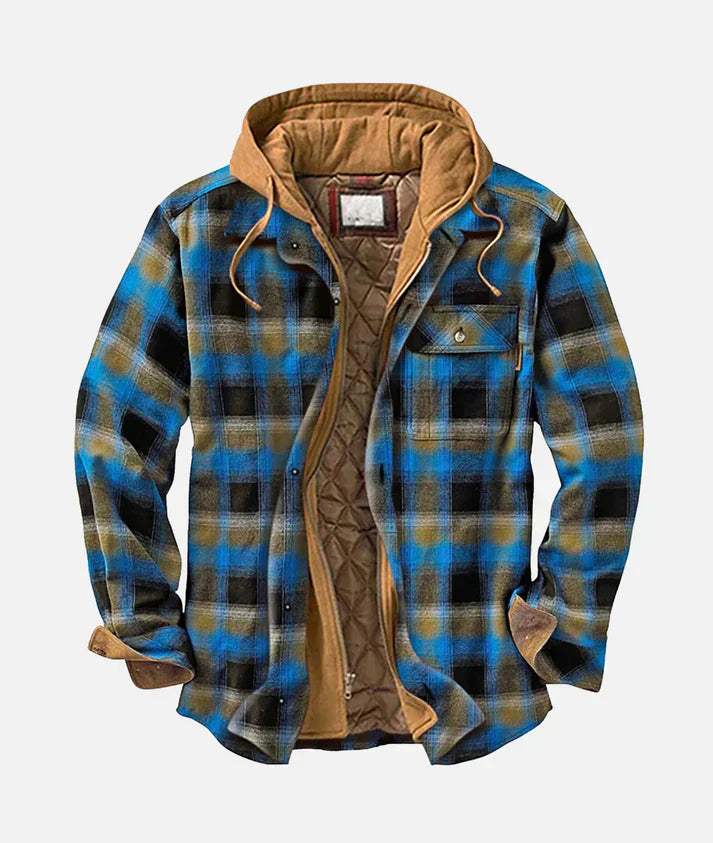 RICHARD Checked Patchwork Jacket