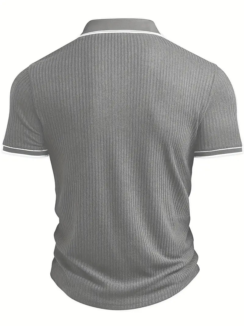Orestis - Elegant Short Sleeve Polo Shirt