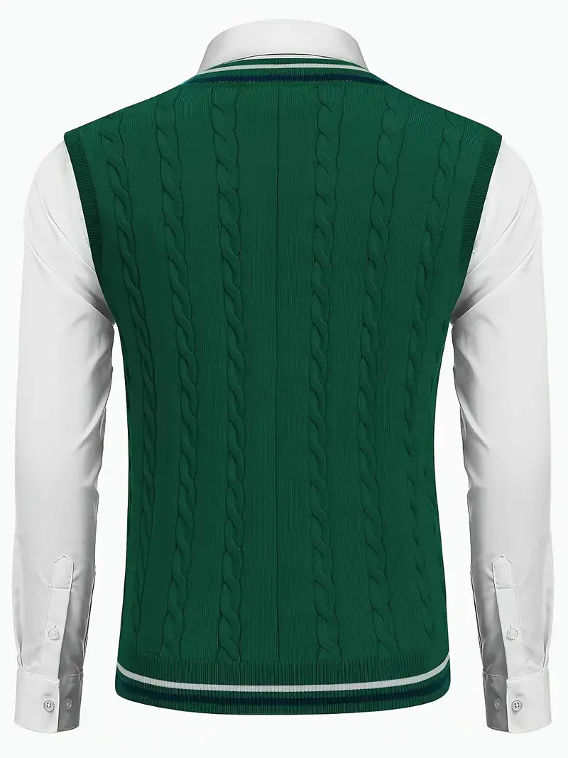Duane | Sleeveless Knit Sweater