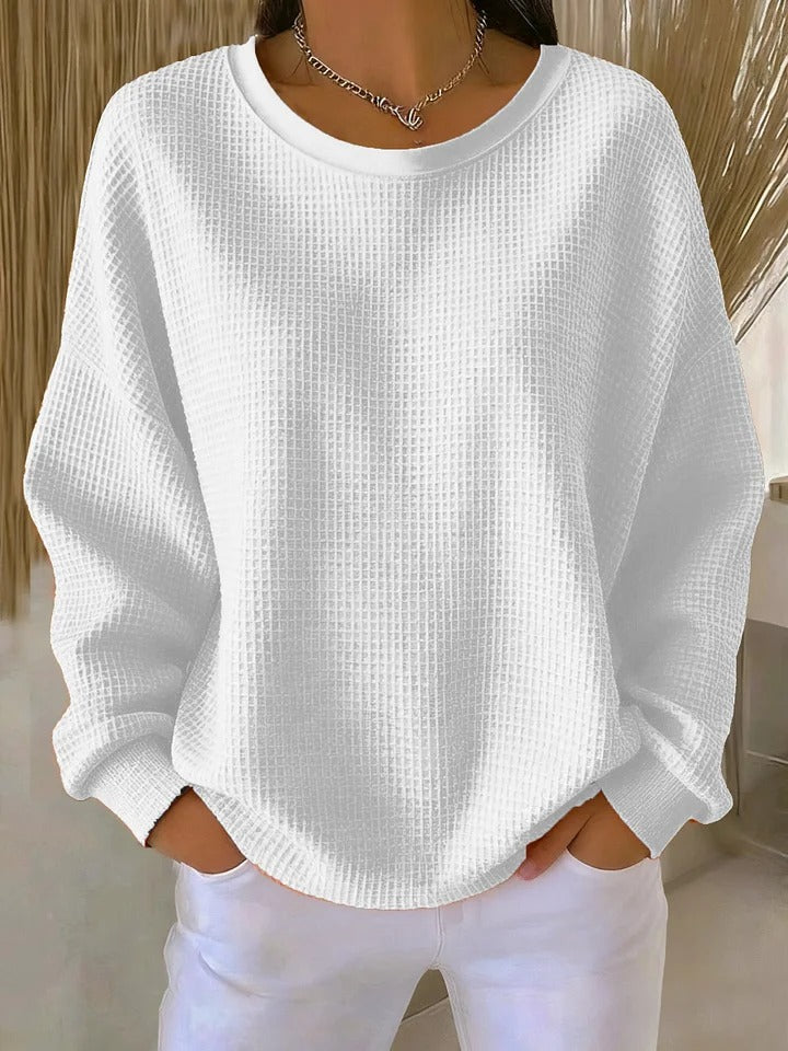 Elora | Textured Sweatshirt