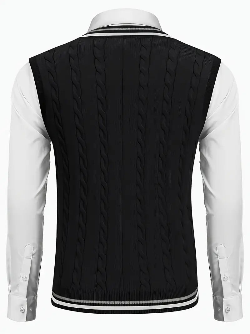 Duane | Sleeveless Knit Sweater