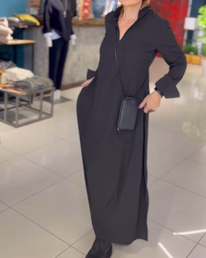 Evite | Long Stretch Dress Soft
