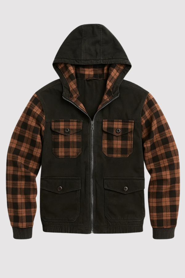 BOSSHARD - Windproof, warm, and cold-resistant men's hooded jacket