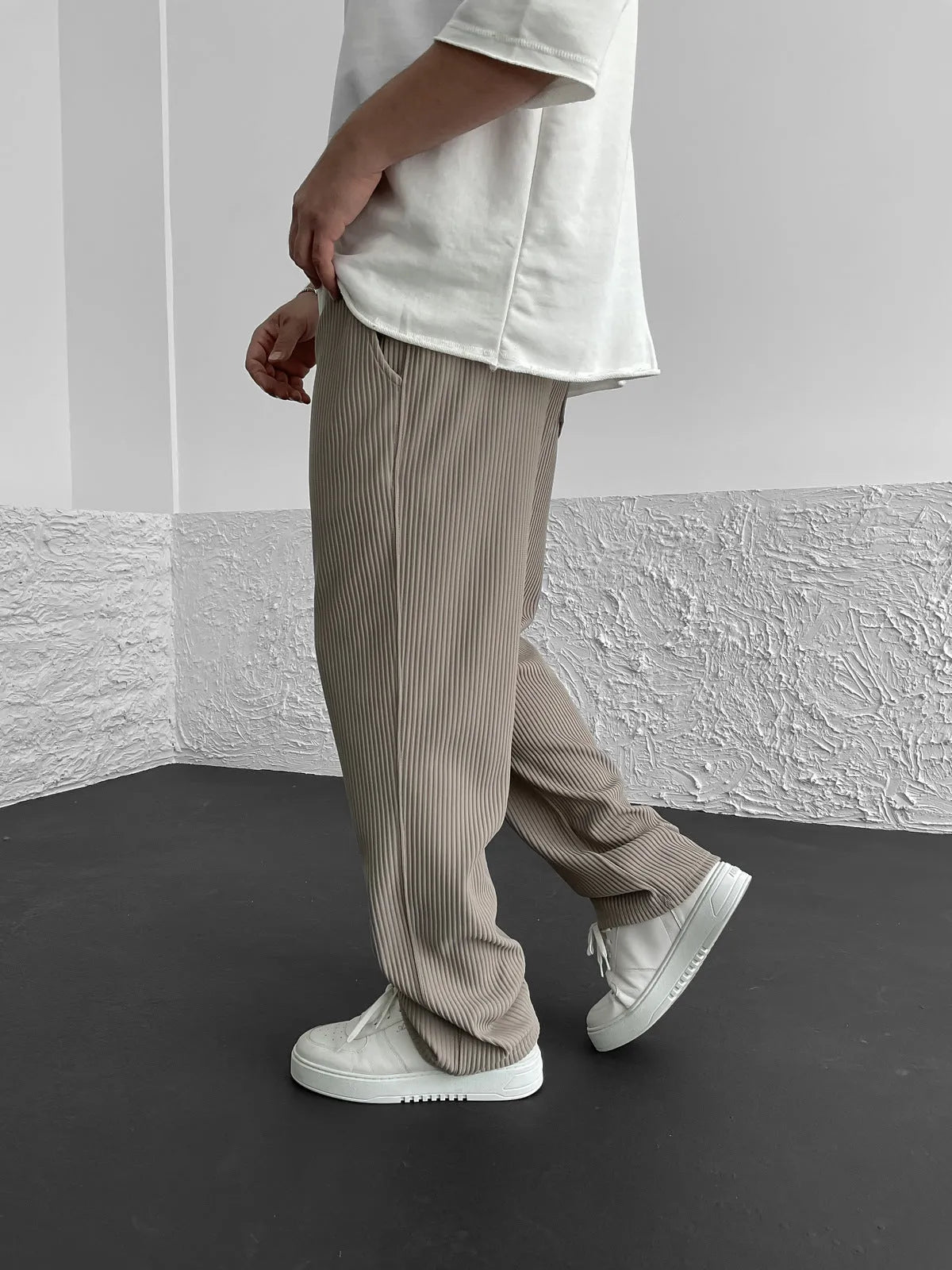 Wigand Comfort Ribbed Elastane Pants