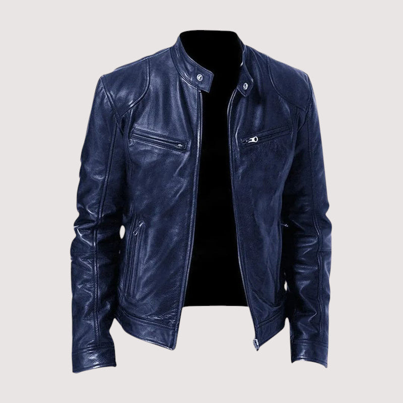 Men's Leather Jacket – Elegant, Casual & High Quality