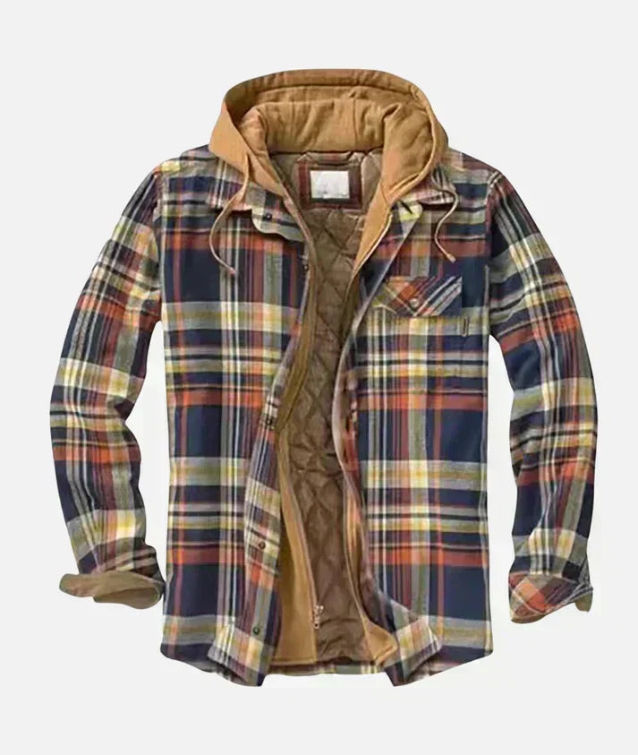 RICHARD Checked Patchwork Jacket