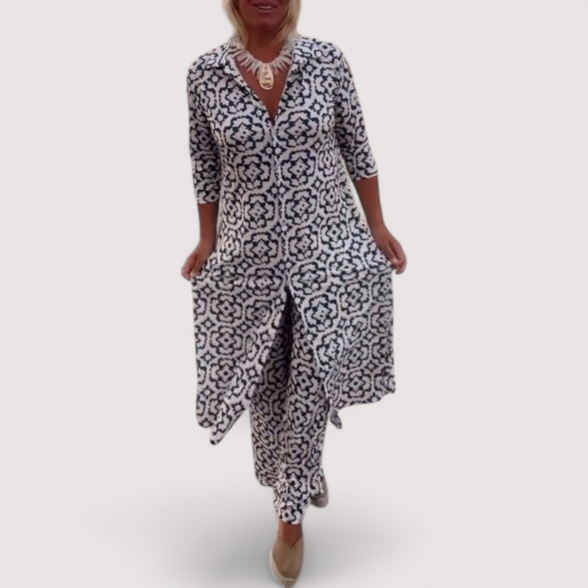 Ladies Set – Geometric, Modern & Versatile